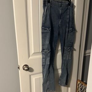 VIP Denim Cargo Pants